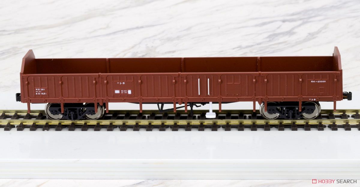 16番(HO) 国鉄 トキ25000 アオリ戸＆妻構：プレス鋼板タイプ (2両
