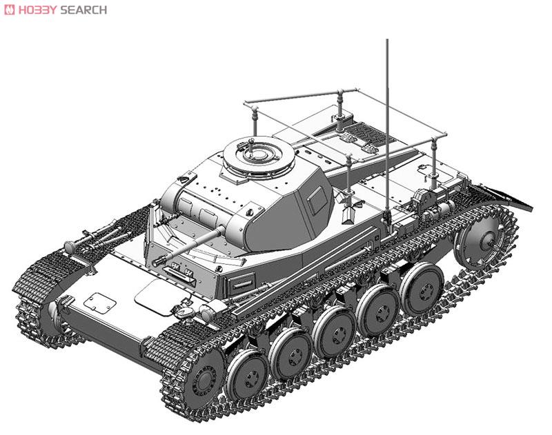WW.II ドイツ軍 Pz.Beob.Wg.II Ausf.A-C II号戦車砲兵観測車タイプ