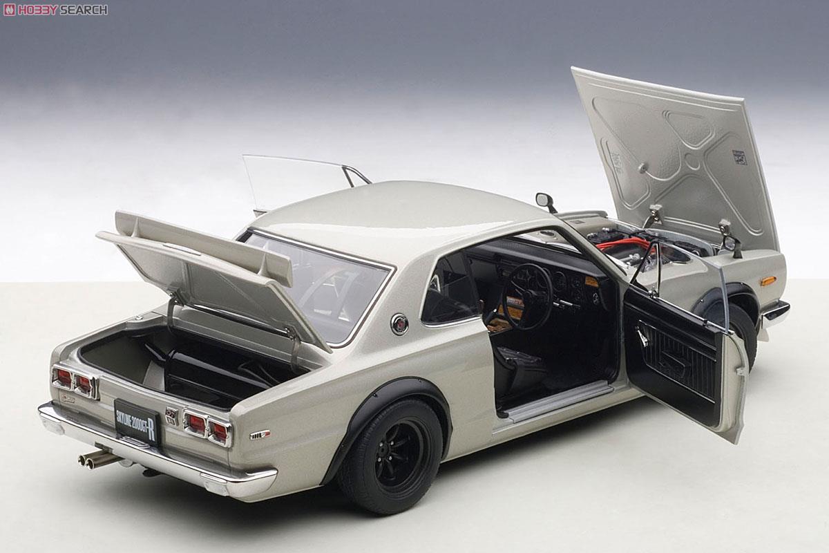 Nissan Skyline GT-R (KPGC10) Tuned Version (Silver) (Diecast Car