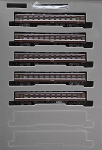 JR 12系客車 (やまぐち号茶色客車) セット (5両セット) (鉄道模型