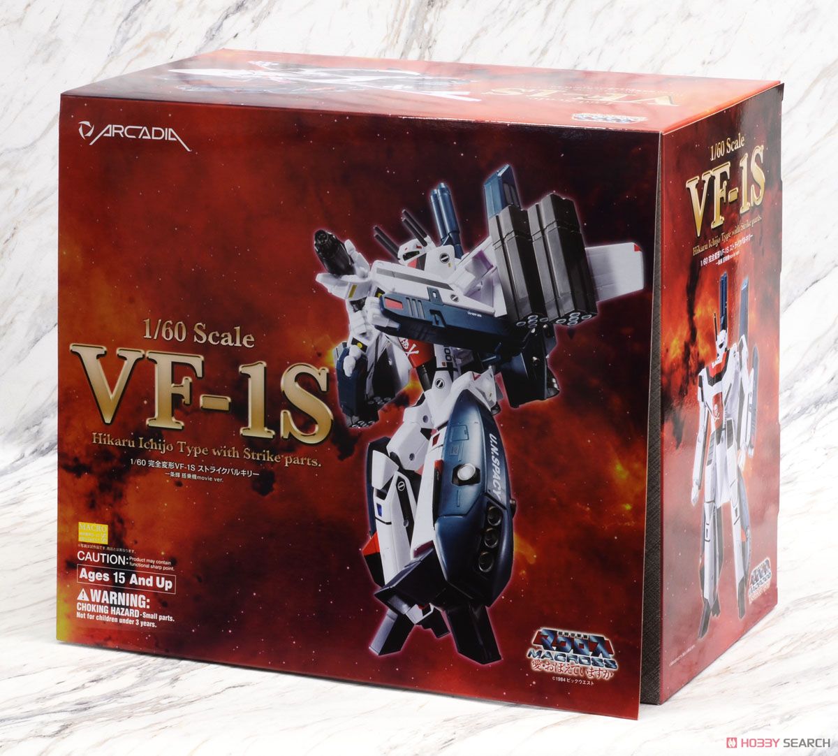 1/60 完全変形 VF-1S ストライクバルキリー (一条輝 搭乗機) movie ver