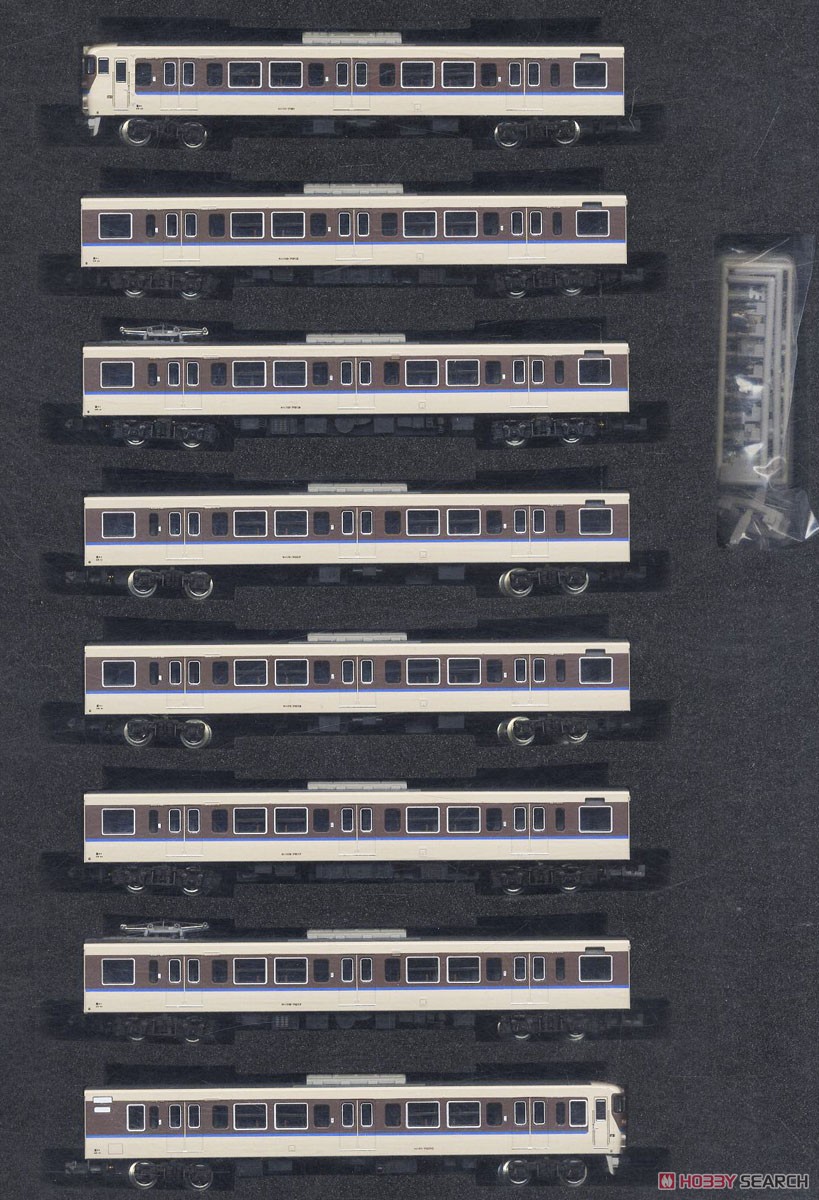 JR 113系7000番台 (40N体質改善車・更新色・灰色スカート) 8輛編成