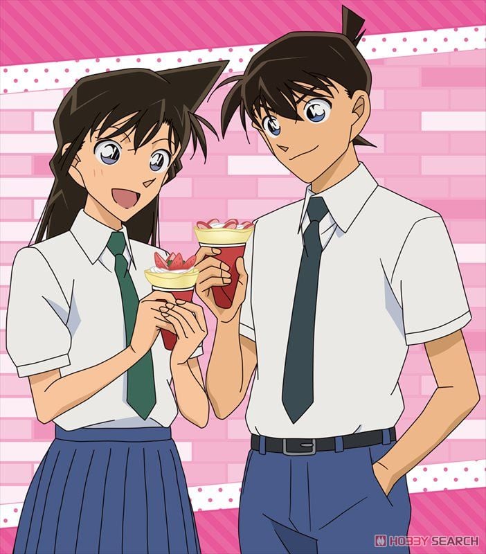 名探偵コナン クッション 1:江戸川コナン＆毛利蘭/工藤新一＆毛利蘭