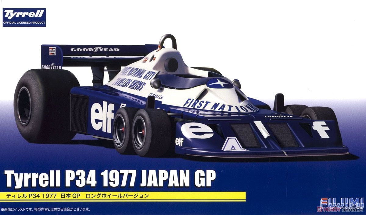 ティレル P34 1977 日本GP ロングホイールバージョン (＃3 ロニー