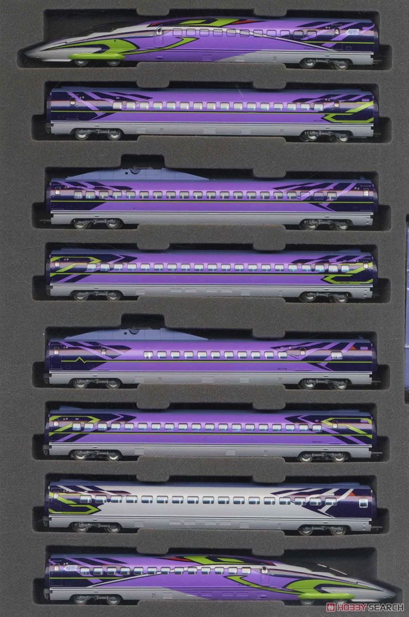 限定品】 JR 500-7000系 山陽新幹線 (500 Type Eva) セット (8両セット