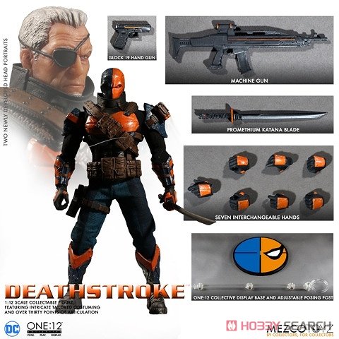 ワン12コレクティブ/ DCコミックス： デスストローク 1/12 アクション