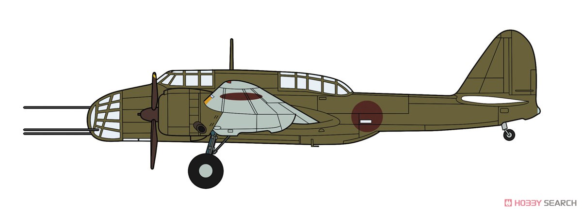 川崎 キ48 九九式双発軽爆撃機 II型 `特別装備機` (プラモデル