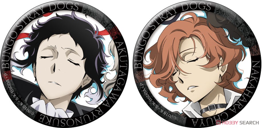 文豪ストレイドッグス 一番カフェ 缶バッジ アクリル カード 中原中也