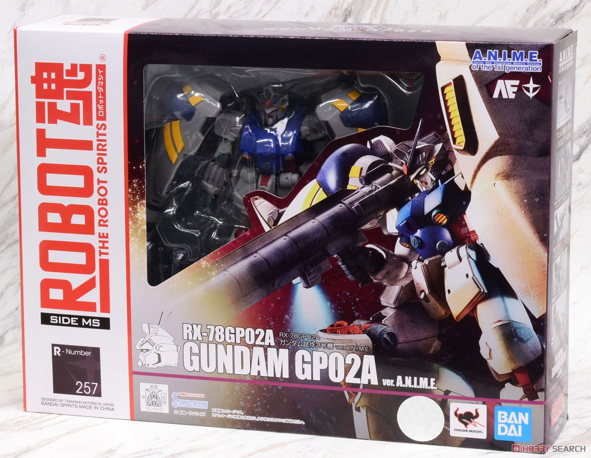 ROBOT魂 ＜ SIDE MS ＞ RX-78GP02A ガンダム試作2号機 ver. A.N.I.M.E.