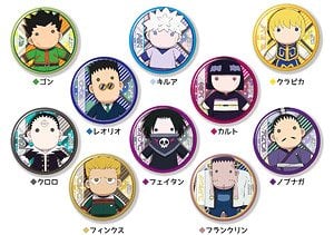 CANバッジ ハンター×ハンター ヒソカの玩具箱シリーズ 10個セット