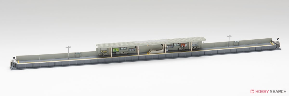 対向式ホームセット (都市型) (鉄道模型) - ホビーサーチ 鉄道模型 N