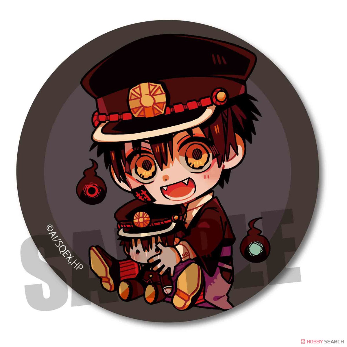 ぎゅぎゅっと缶バッジ 好物ver. 地縛少年花子くん つかさ