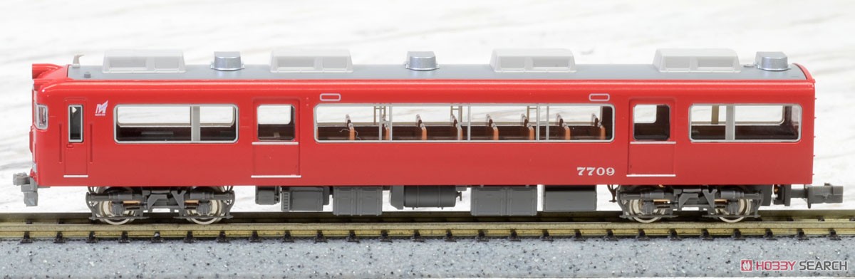 名鉄 7700系 (妻面窓無し) 基本2輛編成セット (動力付き) (基本・2両