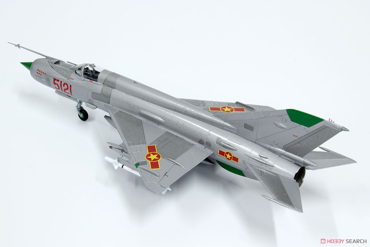 MiG-21MF フィッシュベッドJ `北ベトナム` (マスキングシート付
