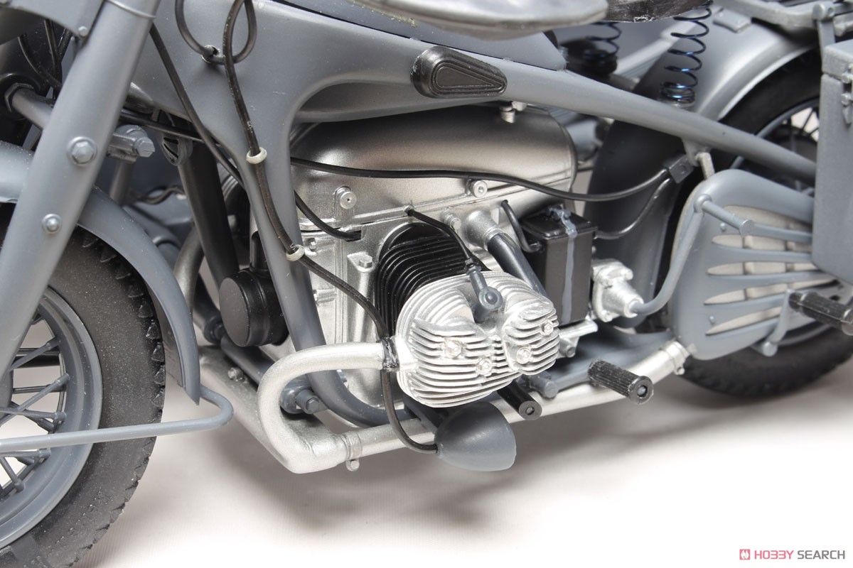 WW.II ドイツ軍 ツェンダップ KS750 サイドカー (プラモデル) - ホビー