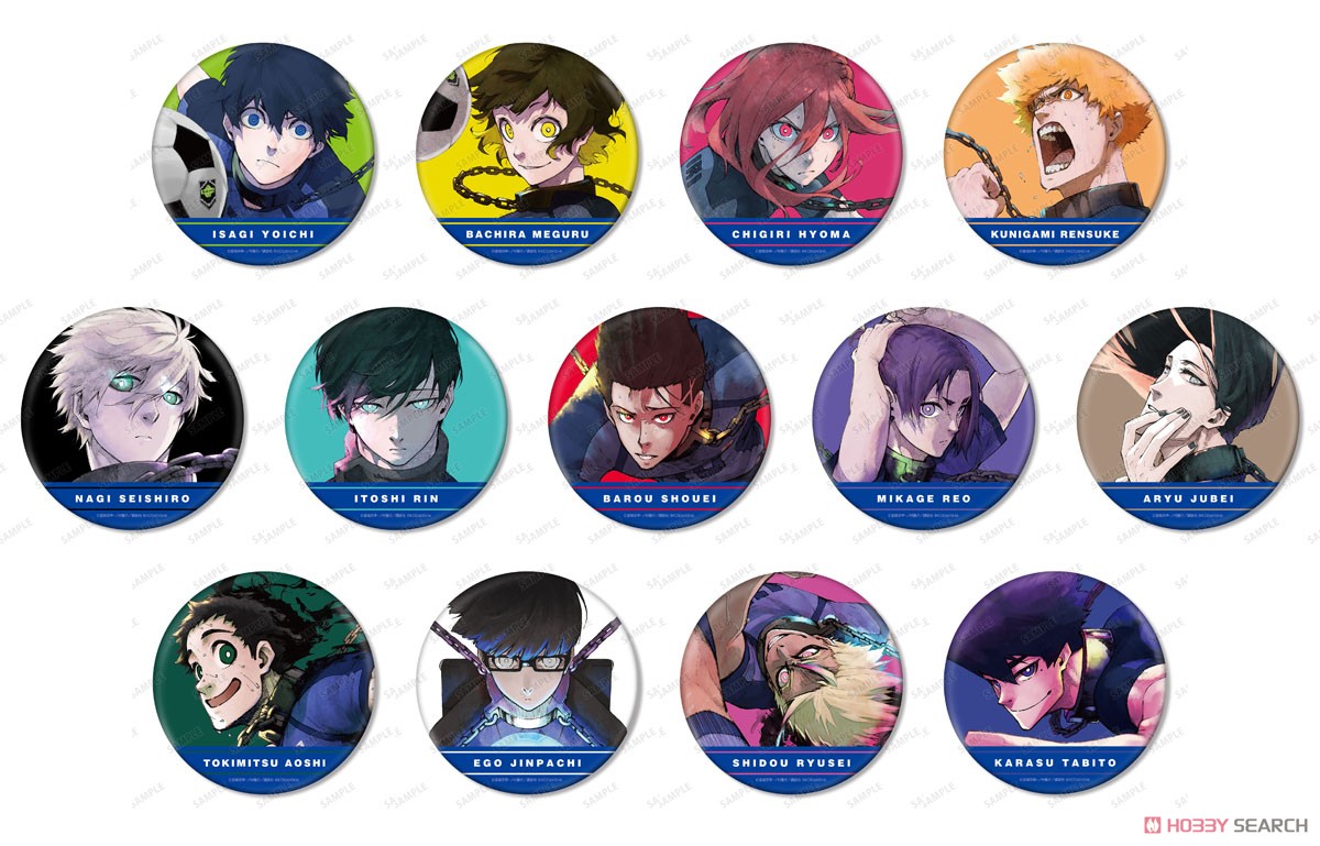 ブルーロック 千切豹馬 BIG缶バッジ (キャラクターグッズ) - ホビー