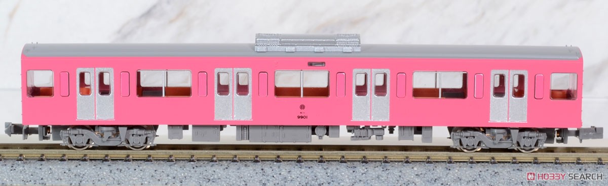 西武 9000系 (9101編成・ピンク) 増結用中間車6両セット (動力無し