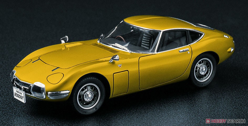 トヨタ2000GT `ゴールド` w/60`s ガールズモデルフィギュア