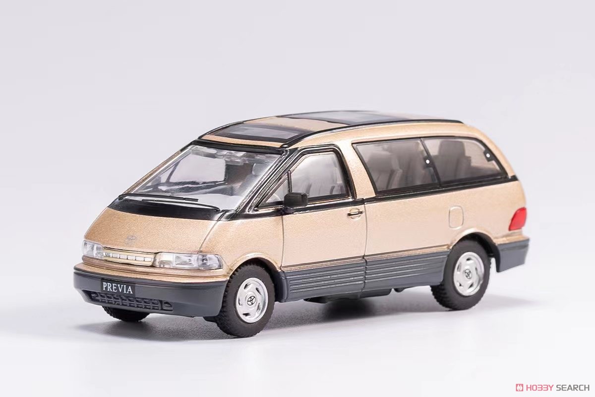 Toyota Previa / LHD Gold (Diecast Car) - HobbySearch Diecast Car Store