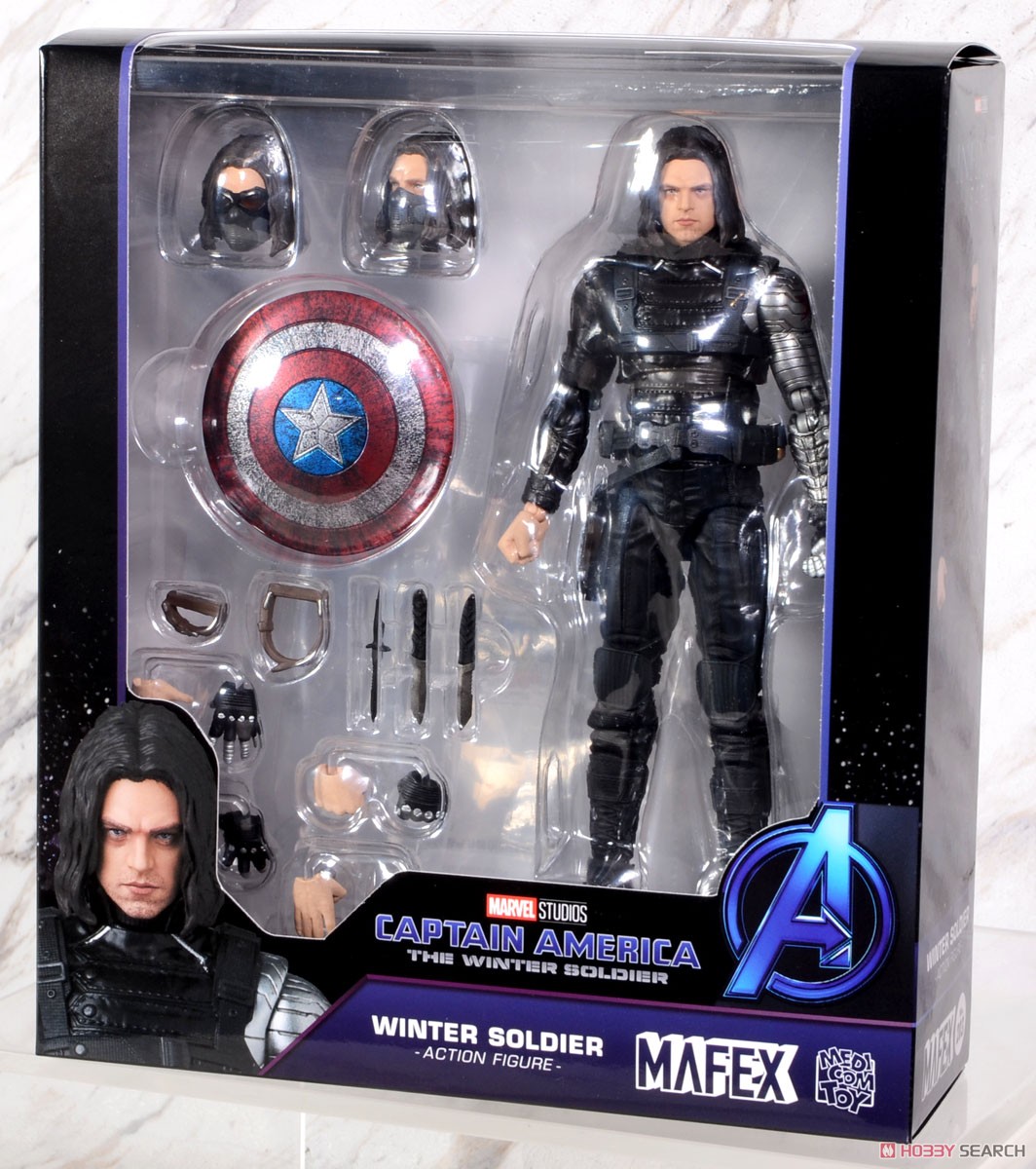Mafex No.203 Winter Soldier (Completed) - HobbySearch Anime Robot