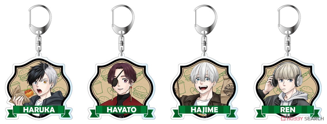 WIND BREAKER アクリルキーホルダー 梅宮一 Cafe ver. (キャラクター