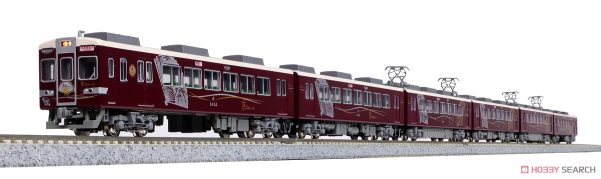 阪急 6300系 「京とれいん」 タイプ 6両セット (6両セット) (鉄道模型