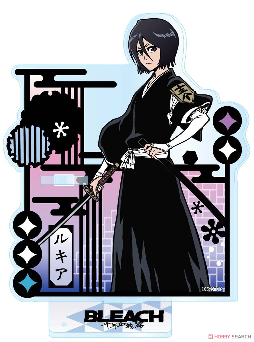 BLEACH 切り絵シリーズ アクリルペンスタンド 朽木ルキア