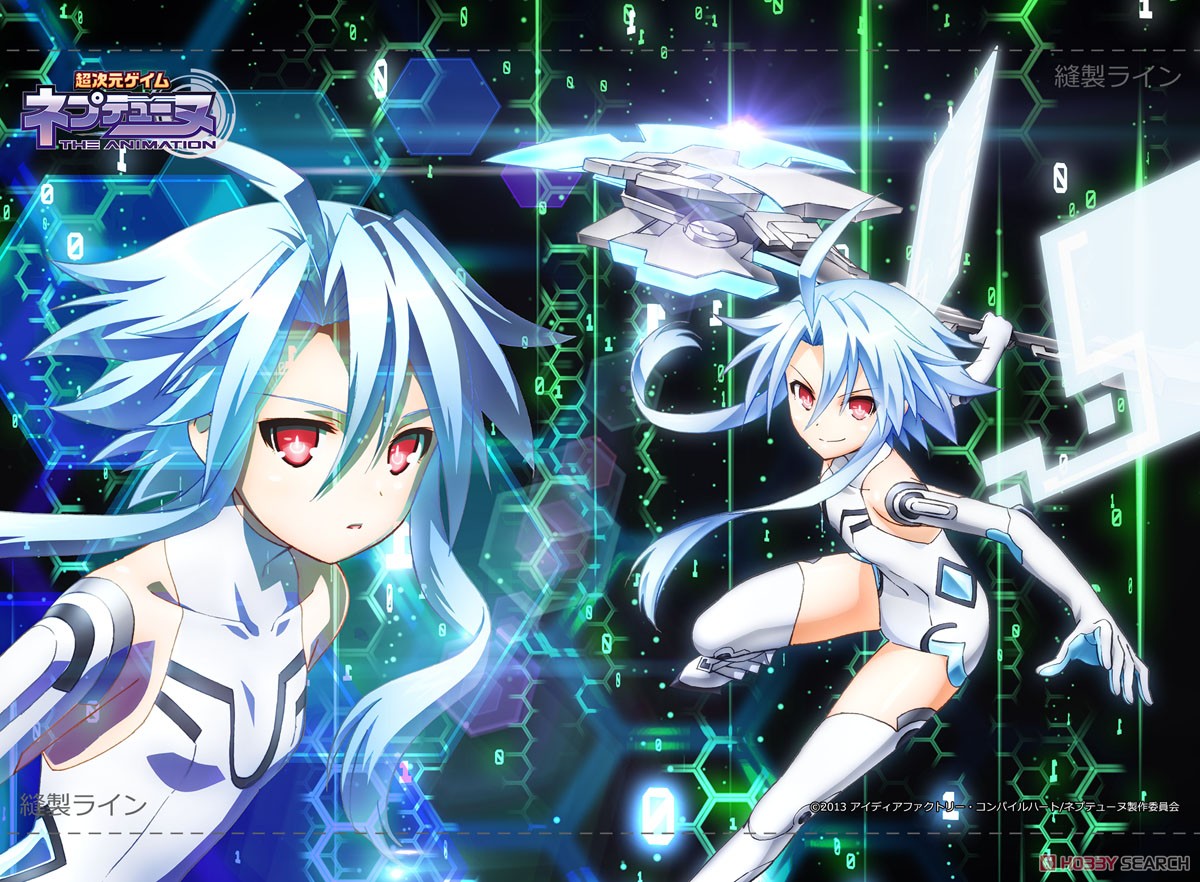 TVアニメ「超次元ゲイム ネプテューヌ」 B2タペストリー ホワイト