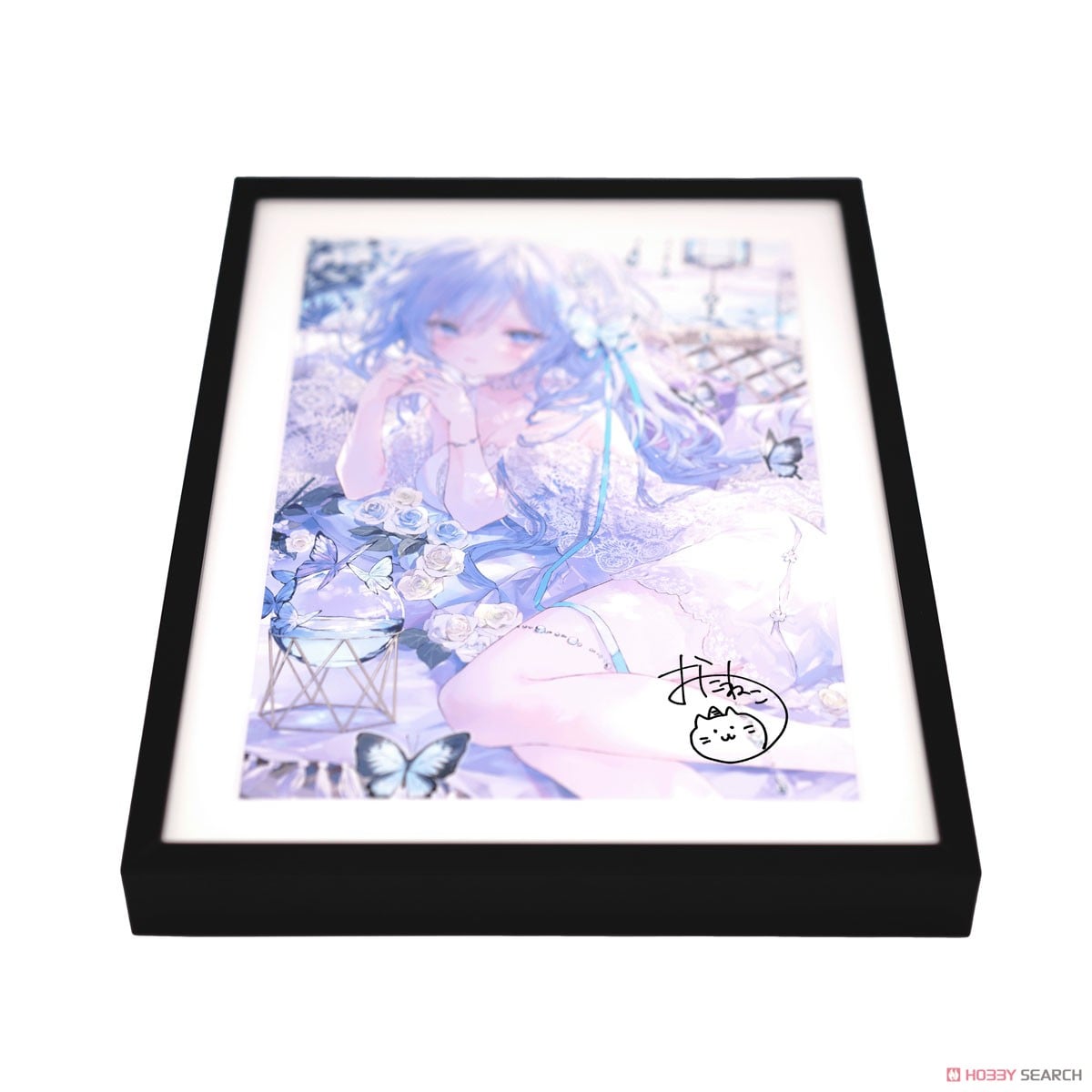 50枚限定】 おにねこ先生直筆サイン入り X-ART製 A3+サイズジークレー