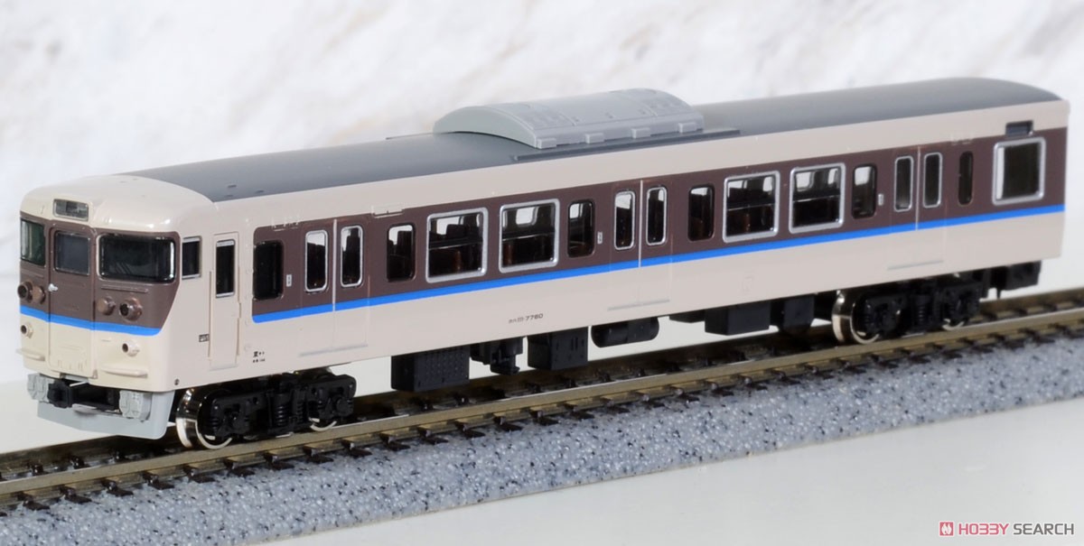 JR 113系7700番台 (40N体質改善車・小浜線色+更新色) 8両編成セット