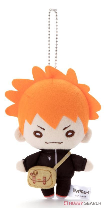 にとたん ハイキュー!! スクールバッグ ボールチェーン付ぬいぐるみ