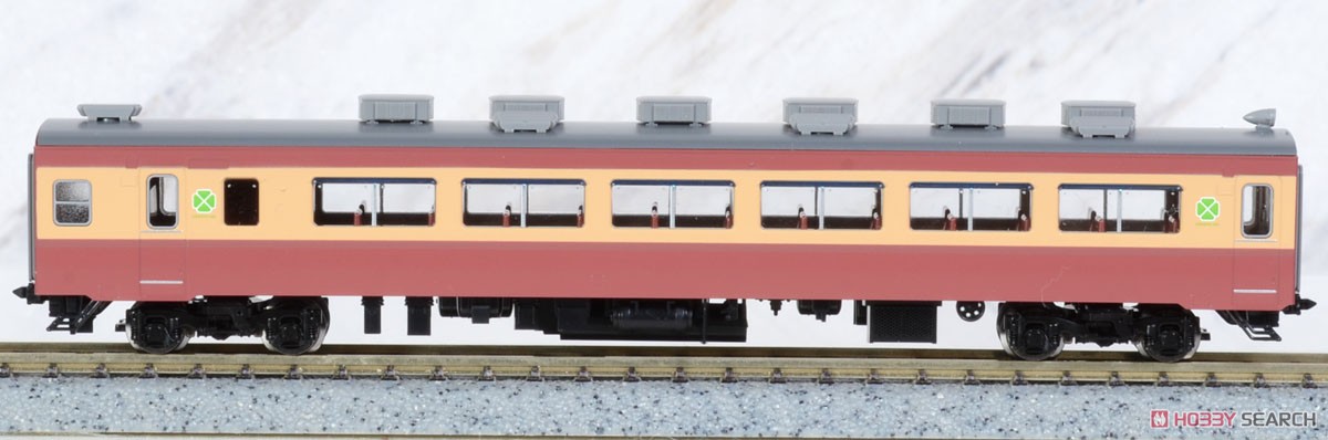 国鉄 453系 急行電車 (ときわ) 基本セット (基本・4両セット) (鉄道