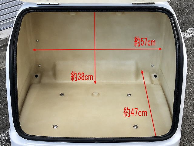 ジャイロキャノピー用 純正風 トランクタイプリアボックス 黒 商品詳細