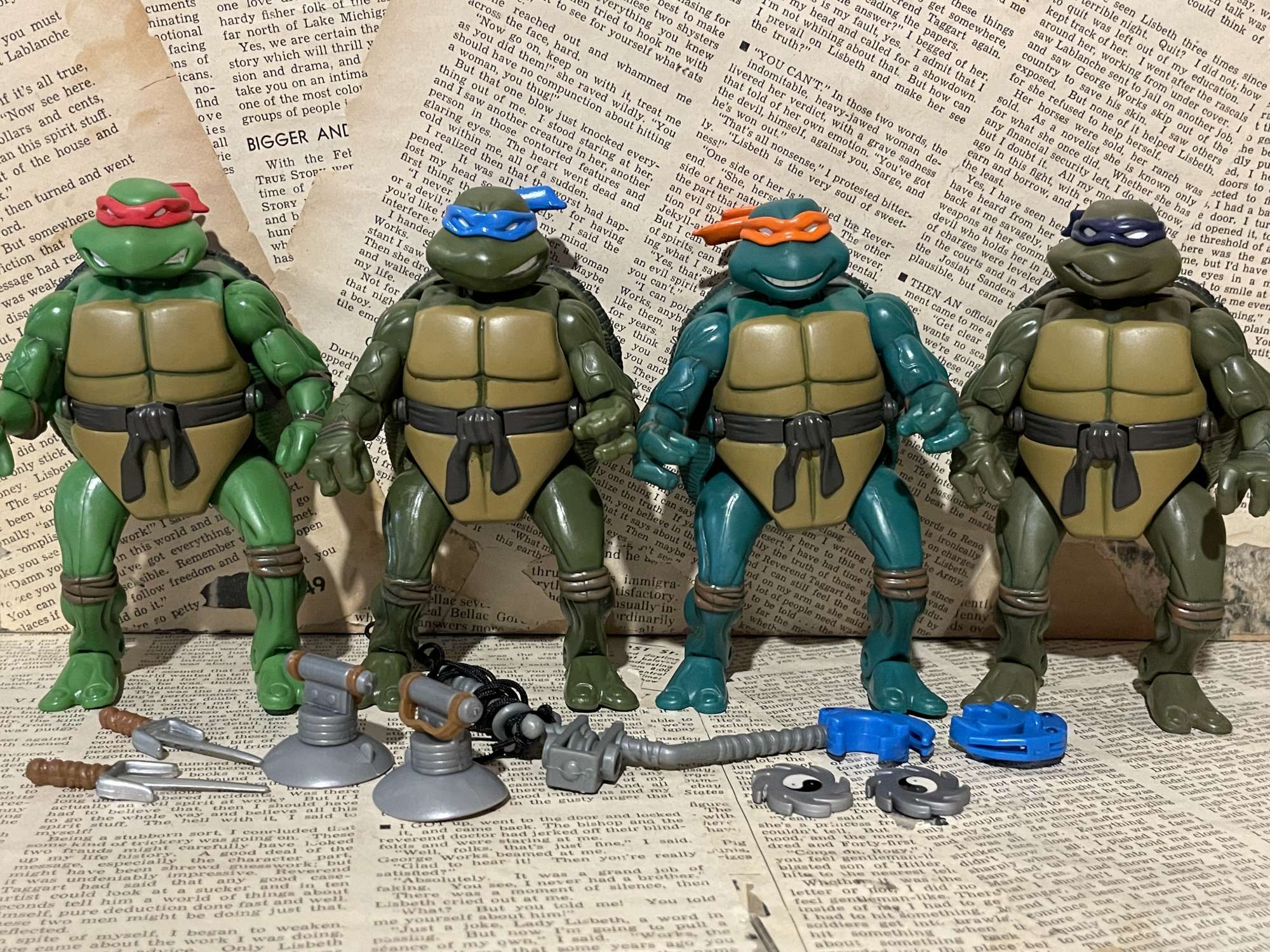 TMNT/Action Figure(2003/Mutation Turtles set/Loose) TM-095
