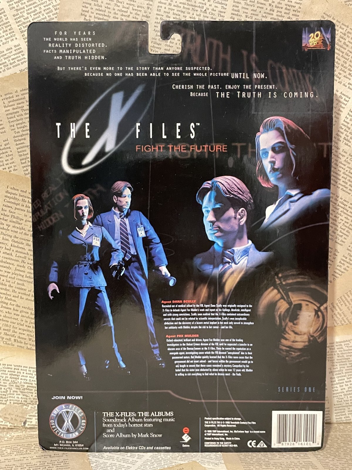 The X-Files/Action Figure(Agent Fox Mulder/MOC) TV-104 - 2000toys