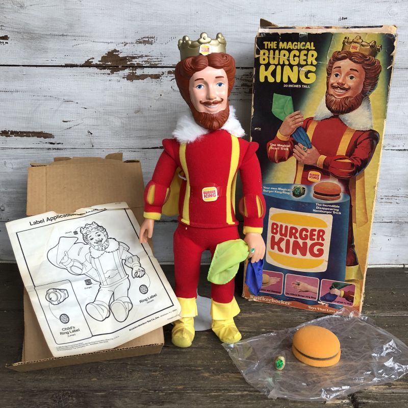 Vintage Knicker bocker The MAGICAL BURGER KING (S432) - 2000toys