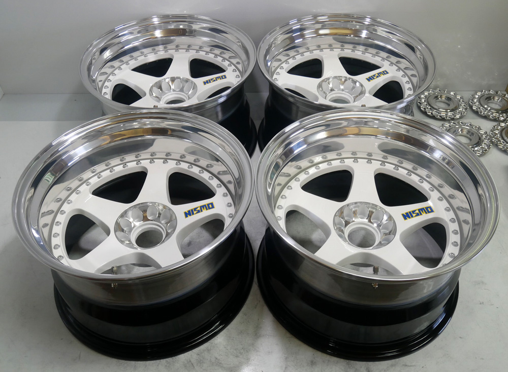 GTR用ニスモ18インチ3Psリム交換リバレルフルパウダーコート | 仕上げ