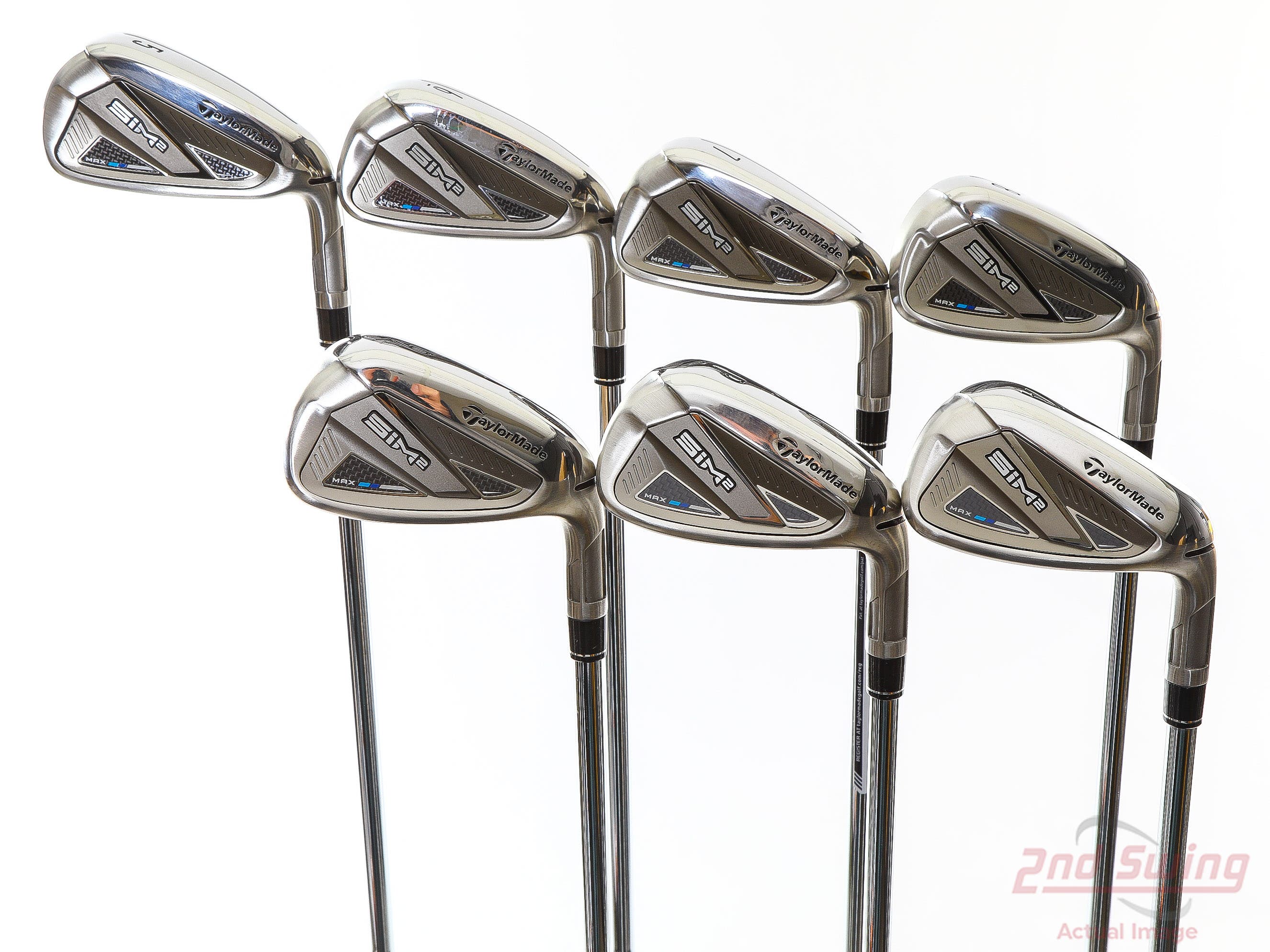 TaylorMade SIM2 MAX Iron Set (D-32222906981) | 2nd Swing Golf