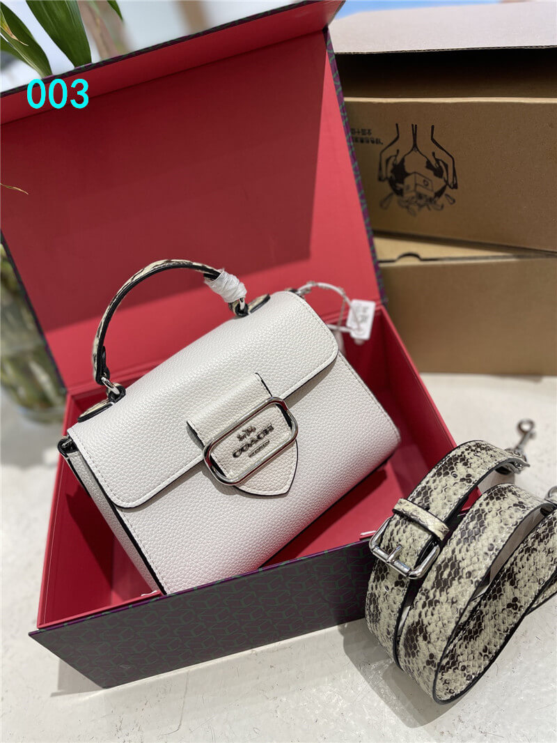 コーチ モーガン ハンドル サッチェル coach ショルダー バッグ 2way