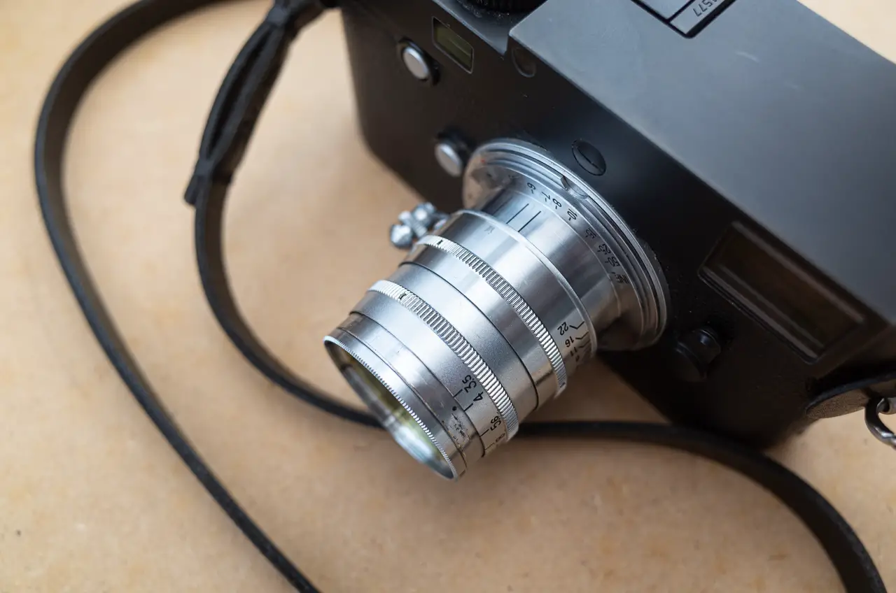 Nikon (Nippon Kogaku) Nikkor-Q.C 5cm f/3.5 Review -35mmc