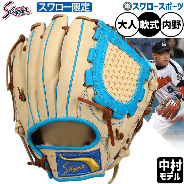 野球 久保田スラッガー スワロー限定 オーダー 軟式 グラブ グローブ