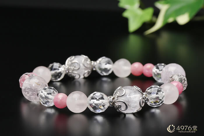 綺麗！ピンククンツァイトとガーデンクオーツ！ずーんとくる！ 綺麗