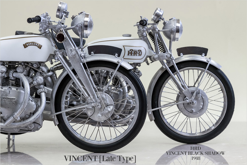 MFH 1/9 ヴィンセント Late Type モデルファクトリーヒロ | クアトロ