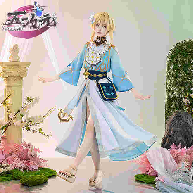 三分妄想 原神 コスプレ 蛍 旅人 衣装 リニューアルVer