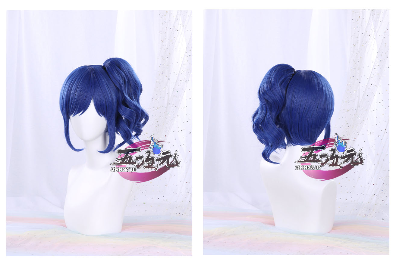 三分妄想 アイカツ！アイドルカツドウ！ コスプレ 霧矢葵 ウィッグ