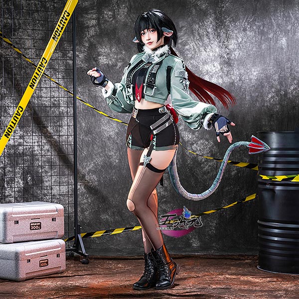 五次元 基萌 ゼレンスゾーンゼロ コスプレ ジェーン・ドゥ 衣装