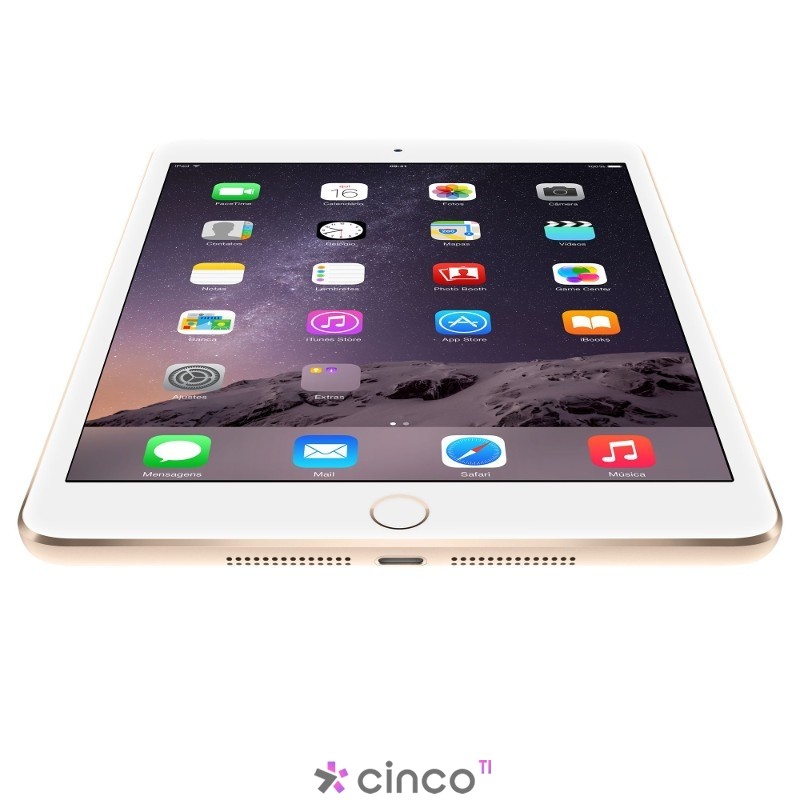Ipad Air 2 Wifi 64GB Ouro MH182BR/A - Cinco TI