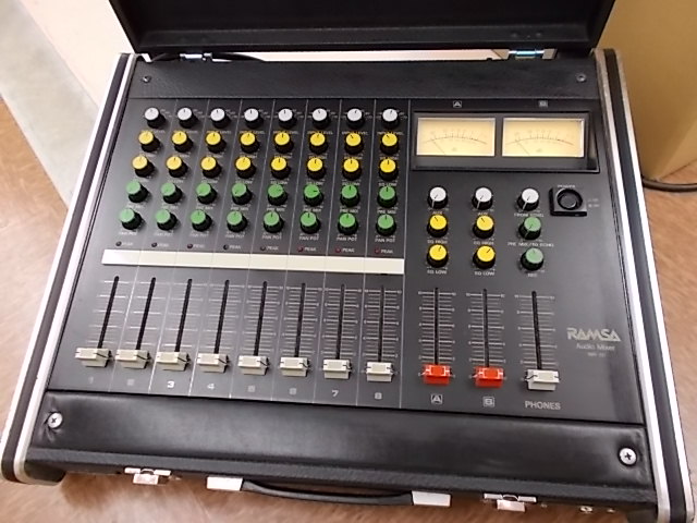National ナショナル RAMSA オーディオミキサー WR-30 ジャンク品
