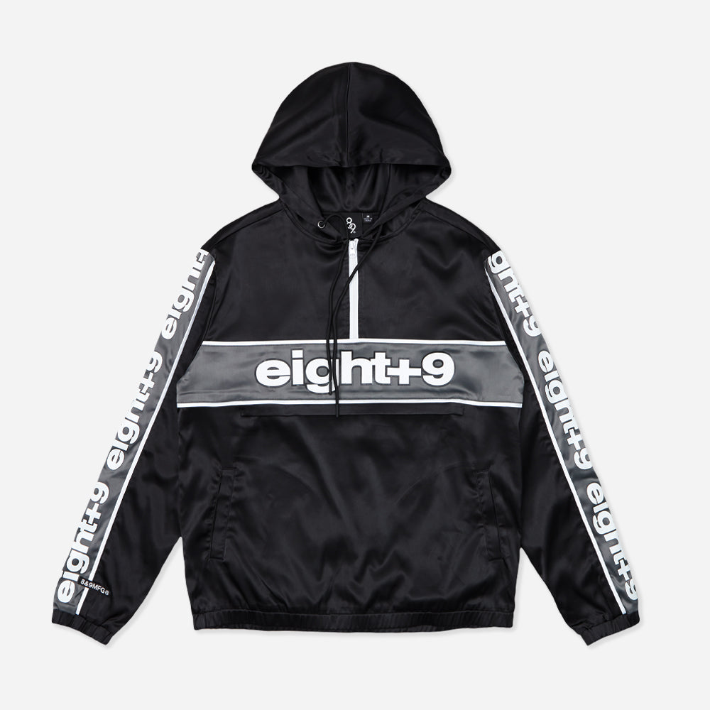 Ninety-Four Nylon Anorak Jacket Black – 8&9 Clothing Co.