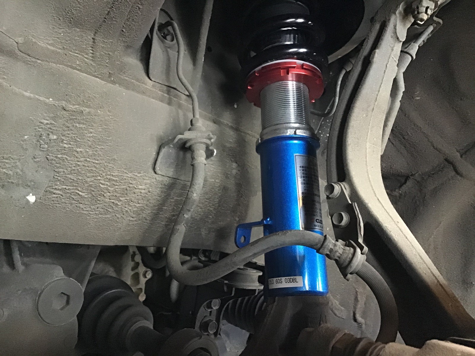 アコードユーロR CL7 クスコ車高調 ＋ e-con2 ＋ POTENZA S007A ＋